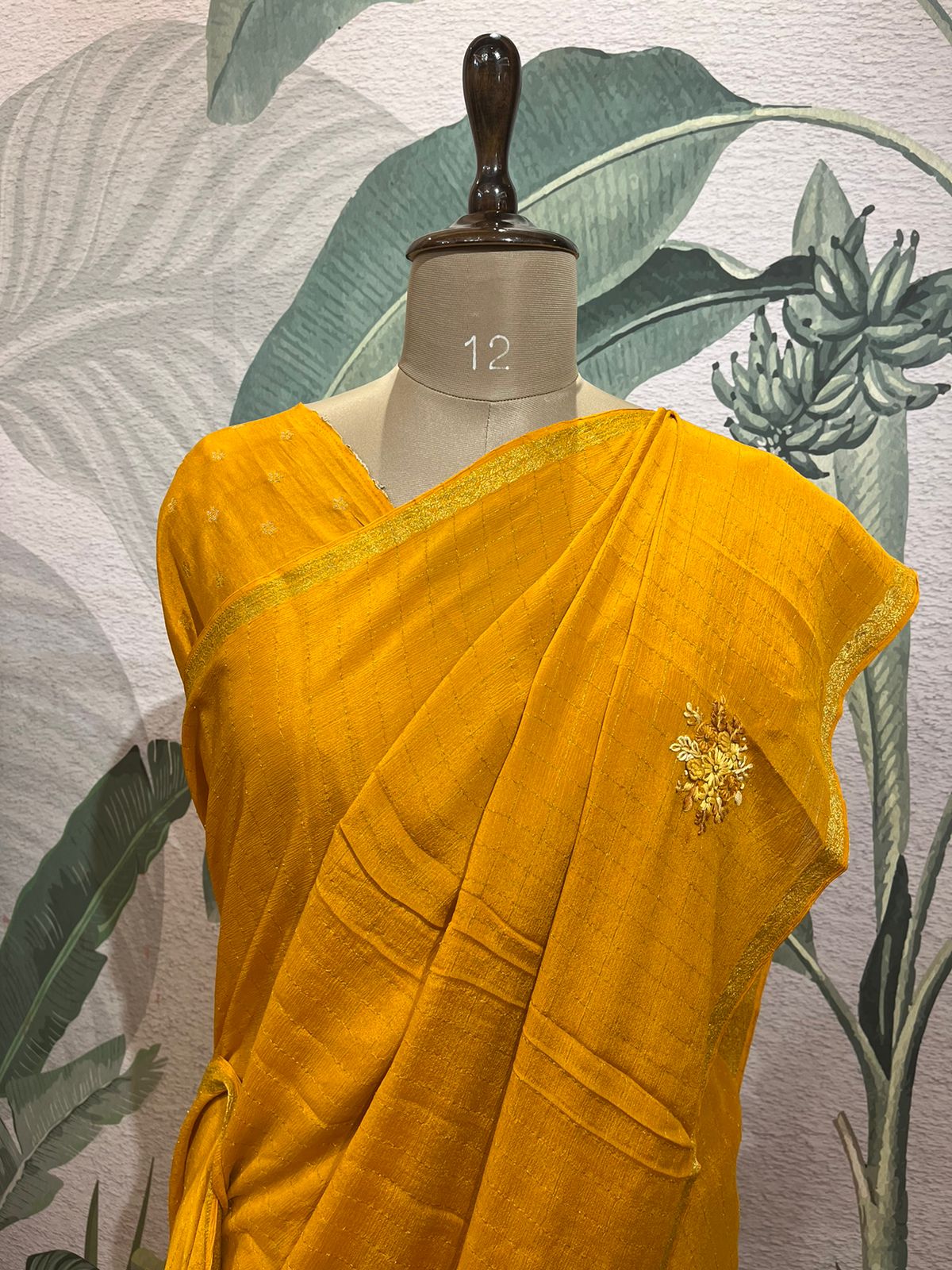 Turmeric Check Elegance