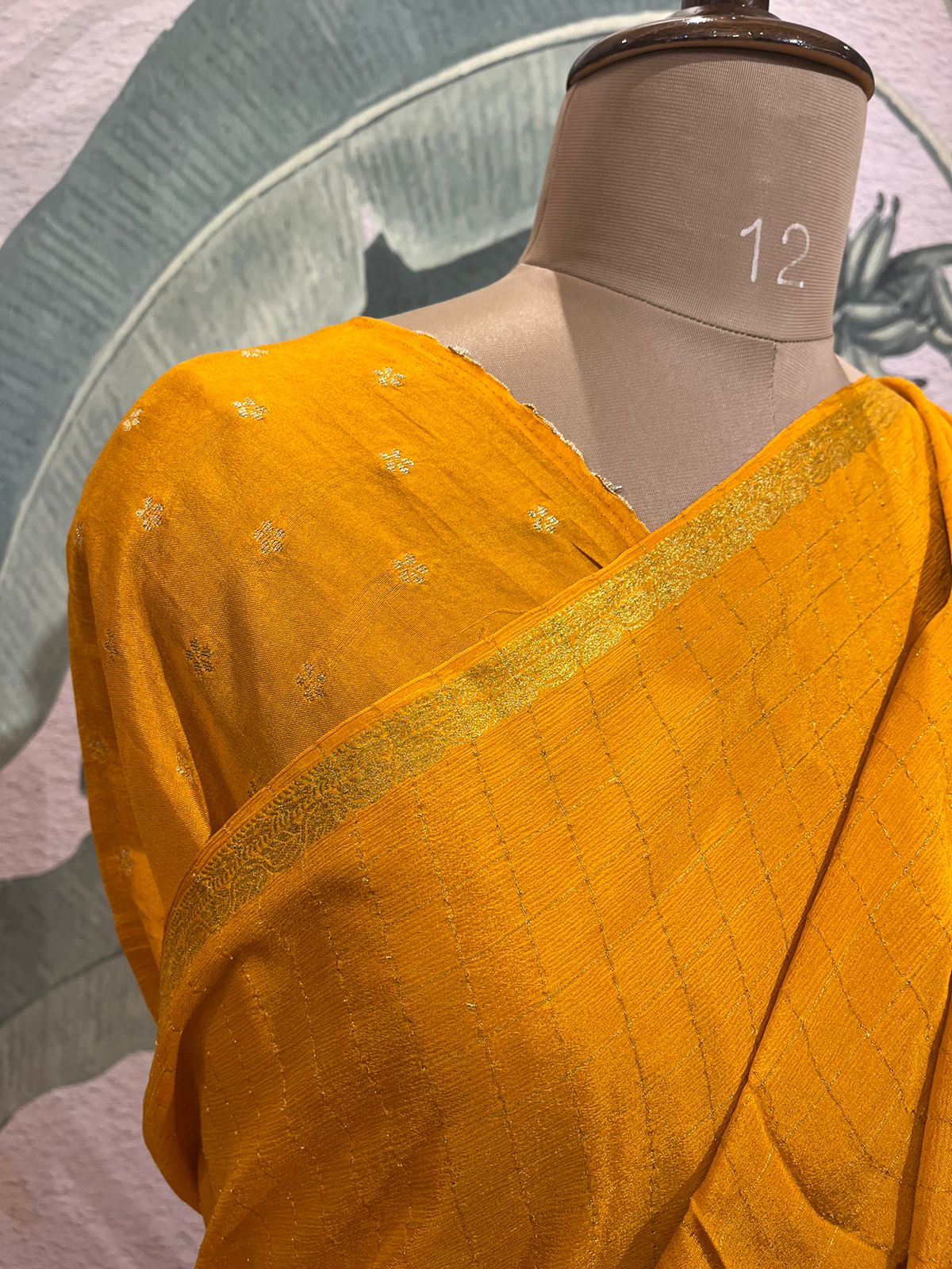 Turmeric Check Elegance