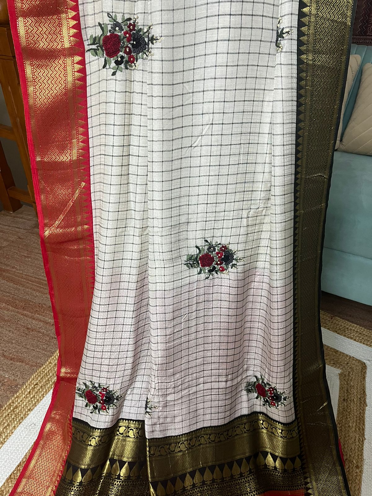 Checked Beauty