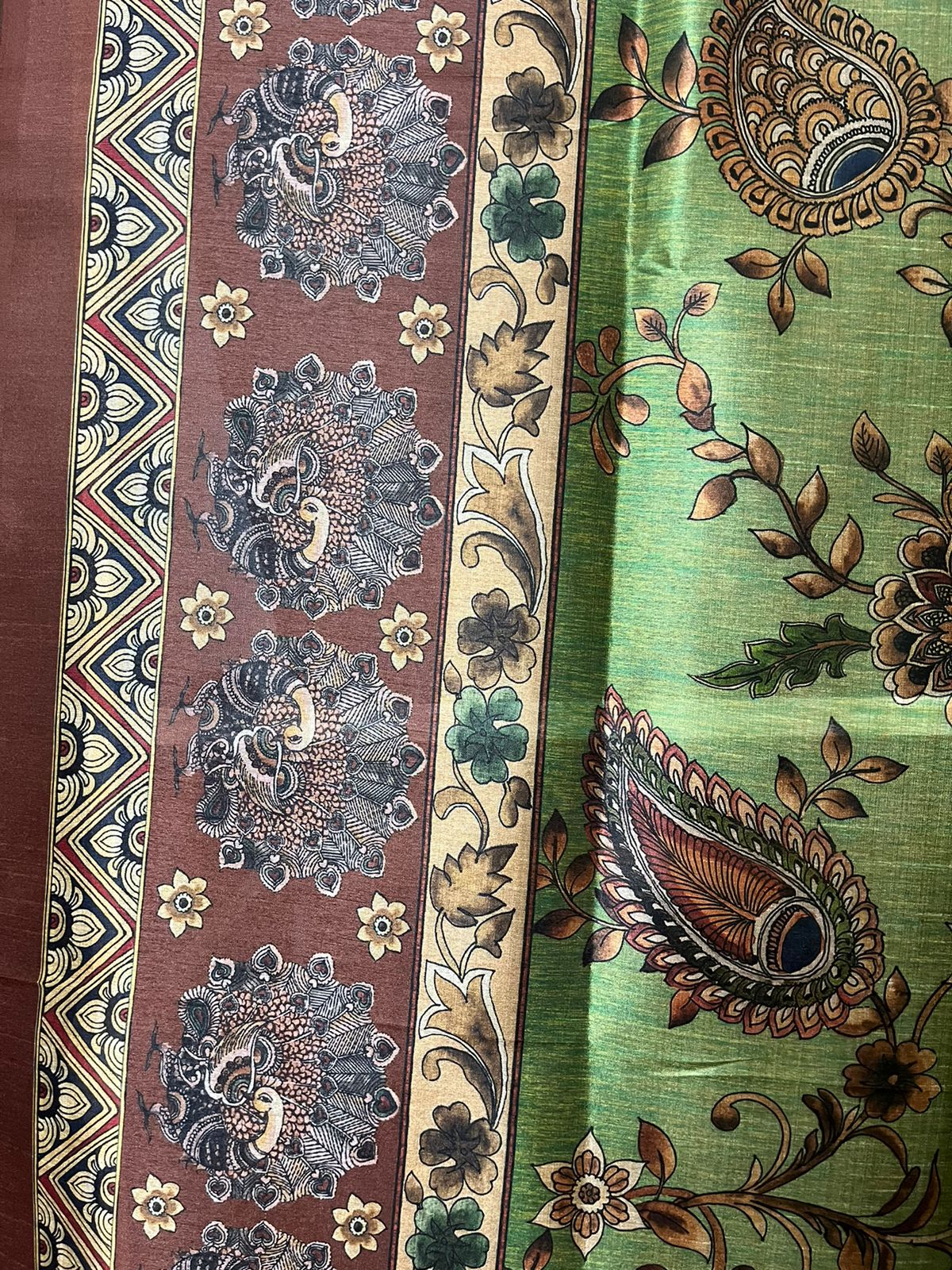 Green Tussar Verdant