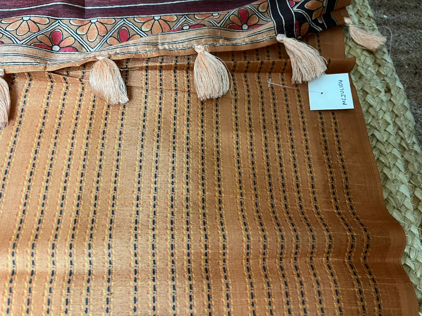 Kalamkari Tussar Delight
