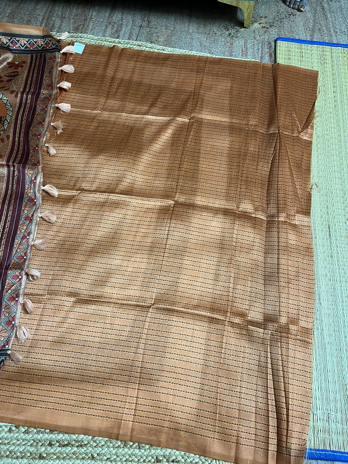 Kalamkari Tussar Delight
