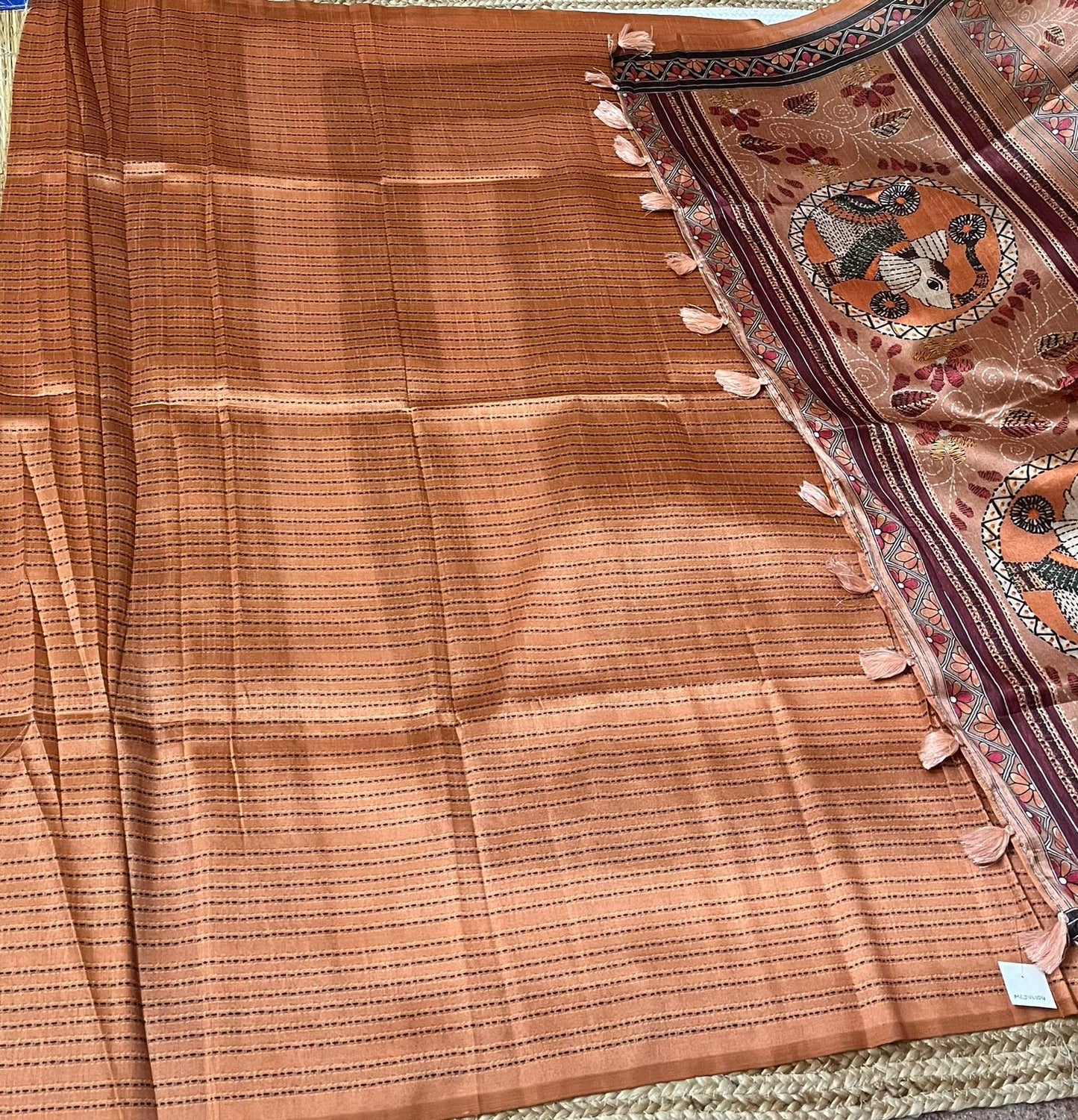 Kalamkari Tussar Delight