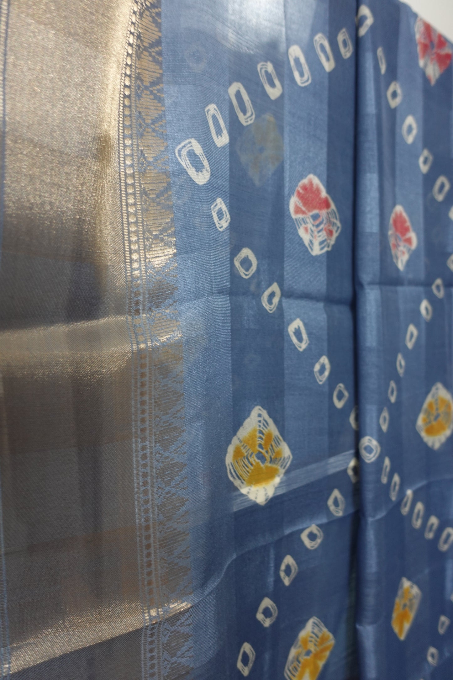 Azure Silk Elegance