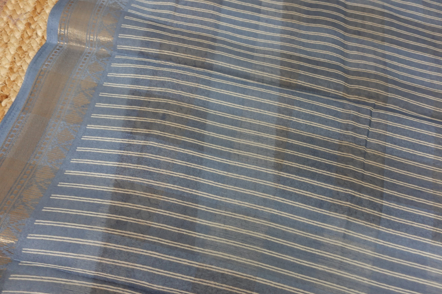 Azure Silk Elegance