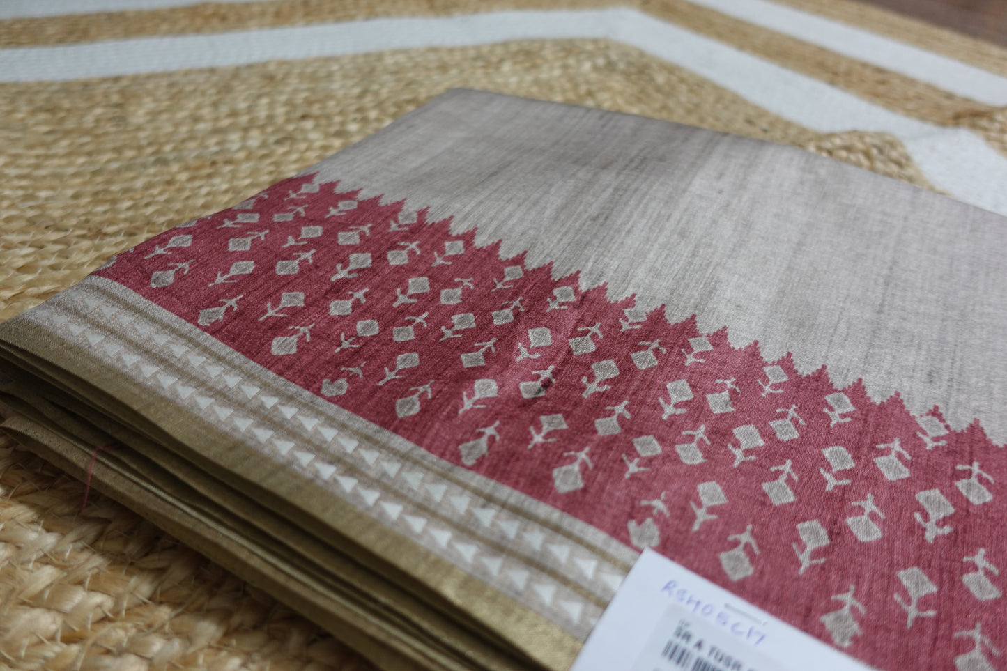 Beige Maroon Grace