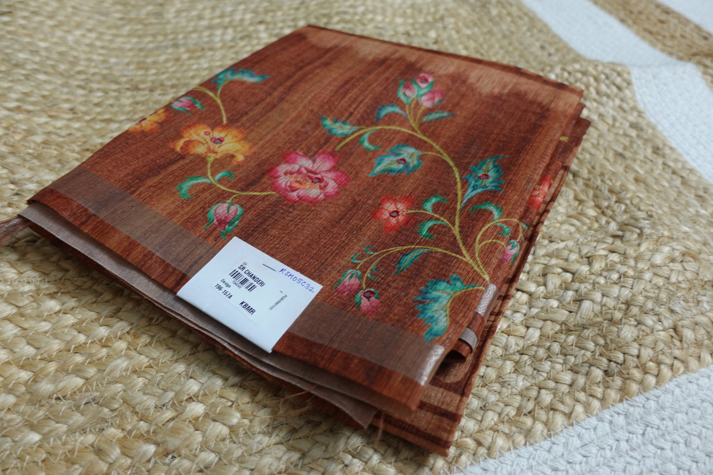 Floral Brick Elegance
