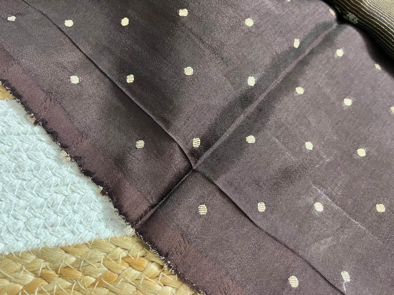 Elegant Mustard Saree with Coffee Borders