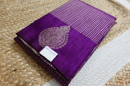 Purple Elegance Woven in Tradition - MC1225S32