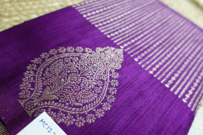 Purple Elegance Woven in Tradition - MC1225S32