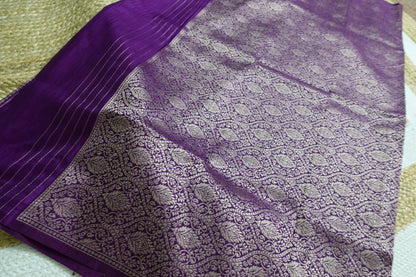 Purple Elegance Woven in Tradition - MC1225S32