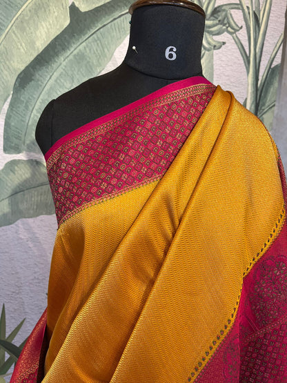 Brocade Saree Charm