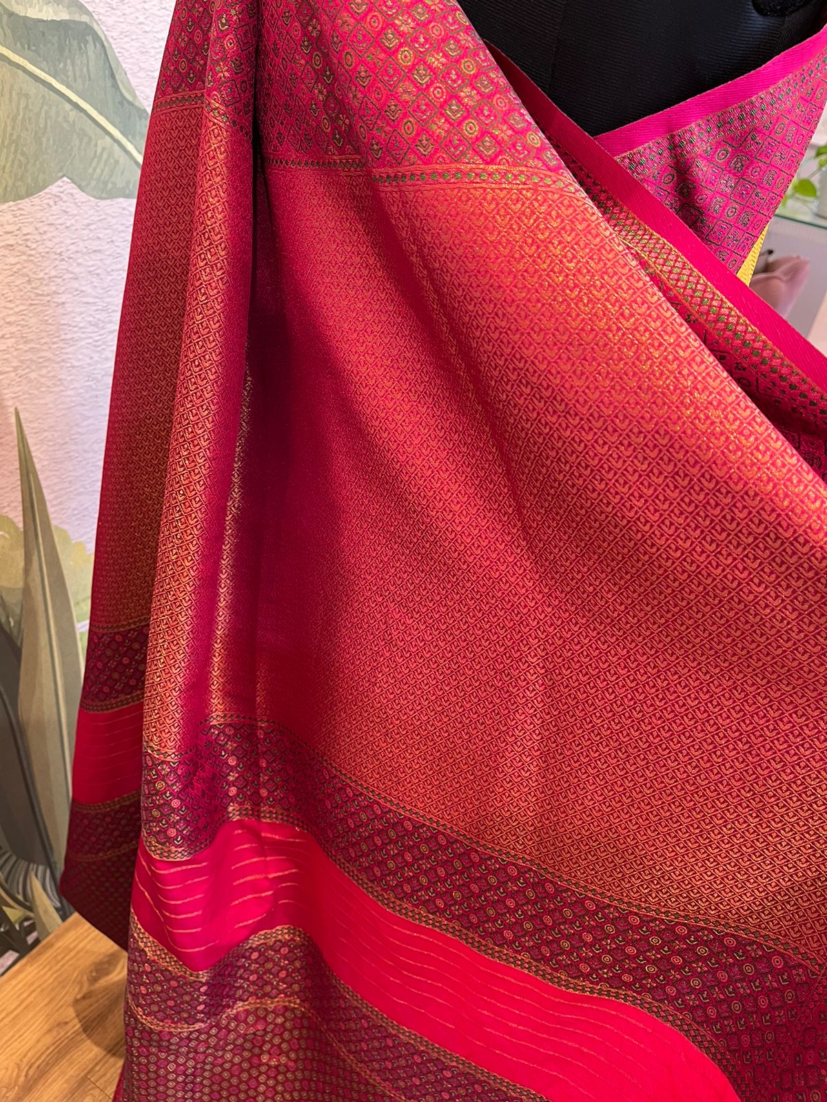 Brocade Saree Charm