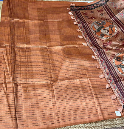 Kalamkari Tussar Delight