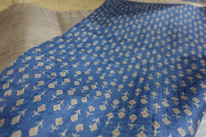 Beige Indigo Elegance