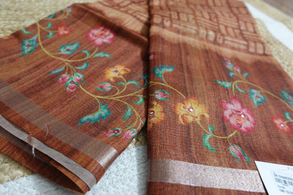 Floral Brick Elegance