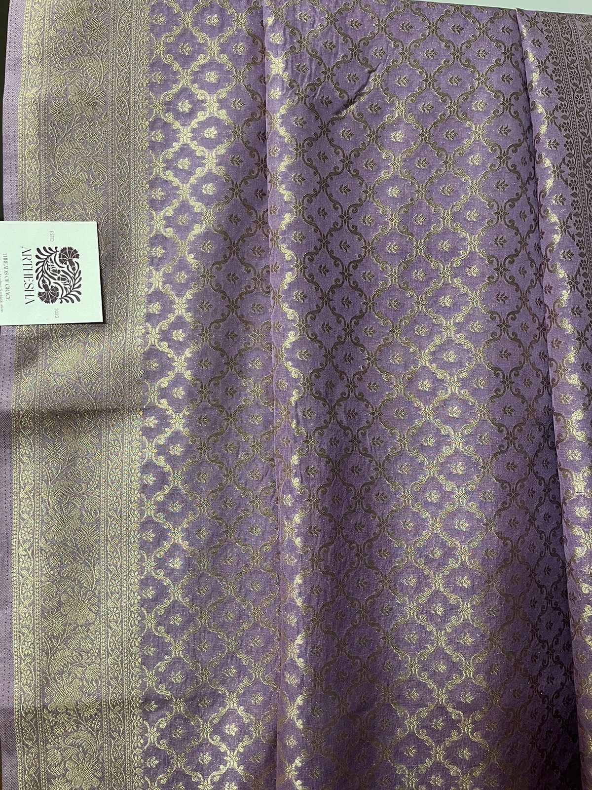 Lavender Georgette Jaal