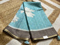 Powder Blue Semi Tussar Elegance