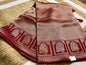 Red Banaras Saree with Golden Brocade